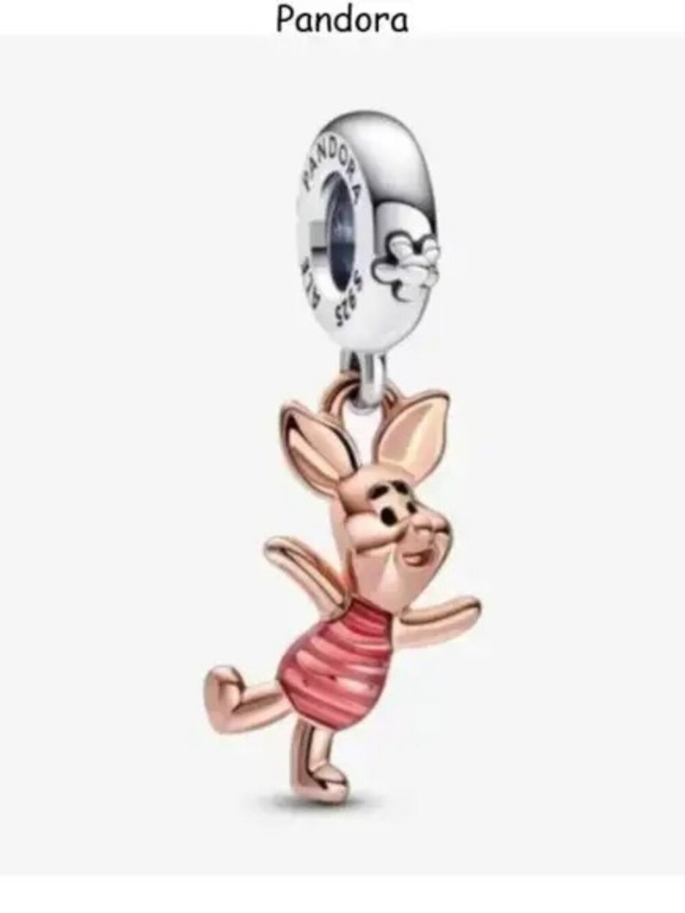 Pandora Disney Winnie the Pooh Piglet Dangle Charm